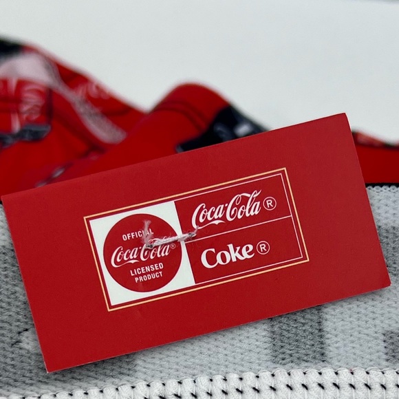 CRAZY BOXER, COCA COLA BOXER BRIEFS, COKE PICTURES BOTTLES, CUPS & GLASSES LARGE - Picture 6 of 12